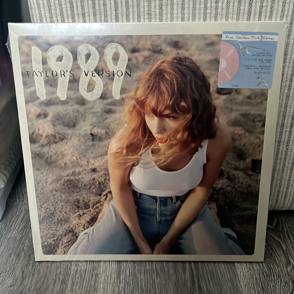 Taylor Swift Taylor’s Version 1989 Rose Garden Pink Edition Vinyl Record